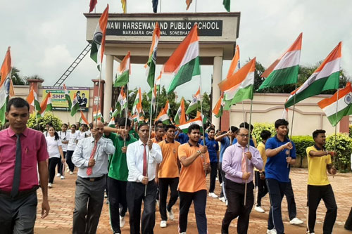 students independance day celebration